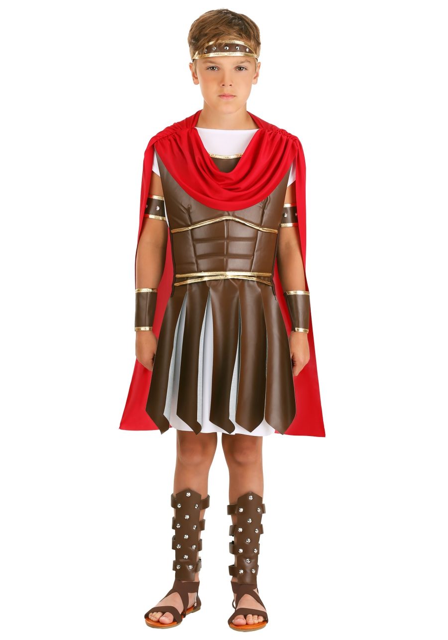 Roman Warrior Boys Costume