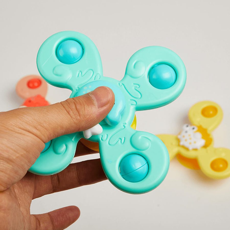 Rotating Suction Cup Baby Bath Toy