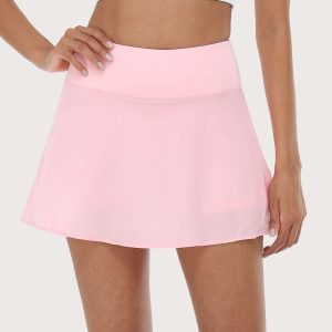 SONGFUL Speed and Free High Rise Sports Skirt - XS / Light Pink