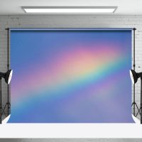 Simple Hazy Rainbow Bokeh Backdrop For Photography - Aperturee