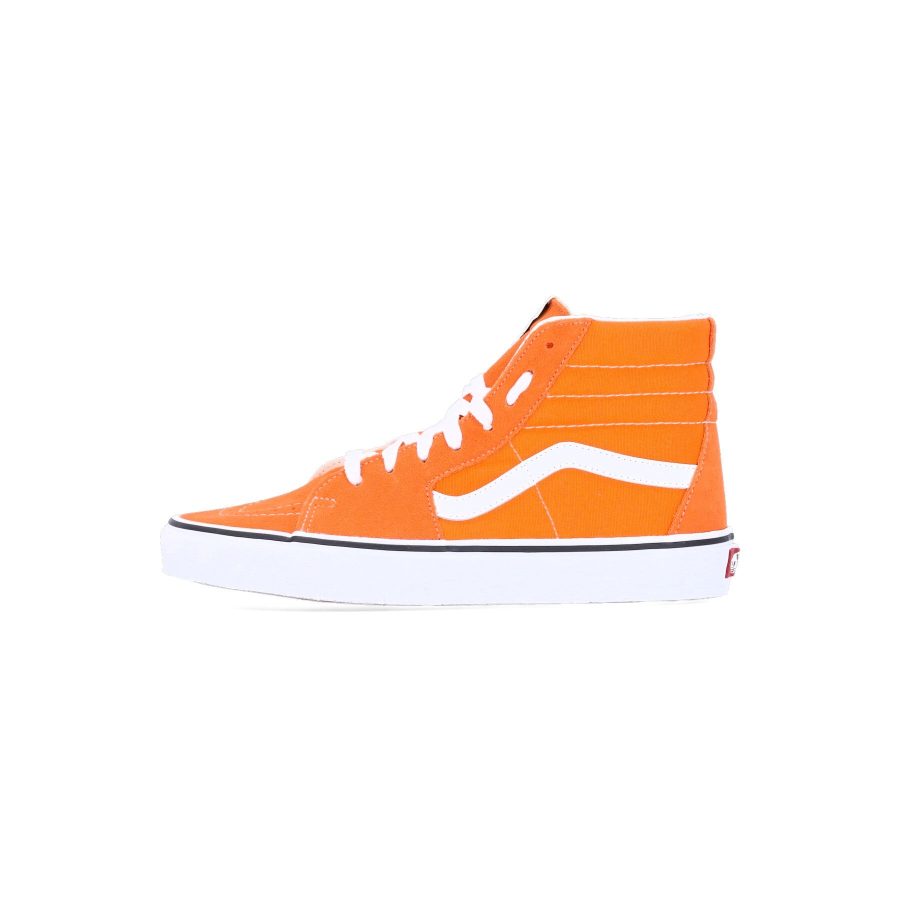 Sk8-hi Men's High Shoe (color Theory) Orange Tiger/true White