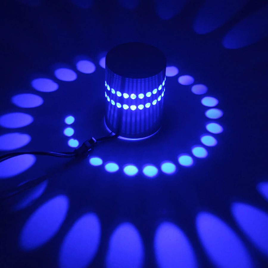Spiral Lighting Effect LED Wall Lamp