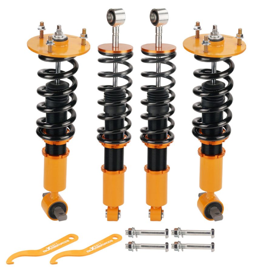 Struts Shocks Absorbers compatible for Chevy Avalanche/ Compatible for Tahoe GMC Yukon Front Rear Coilover