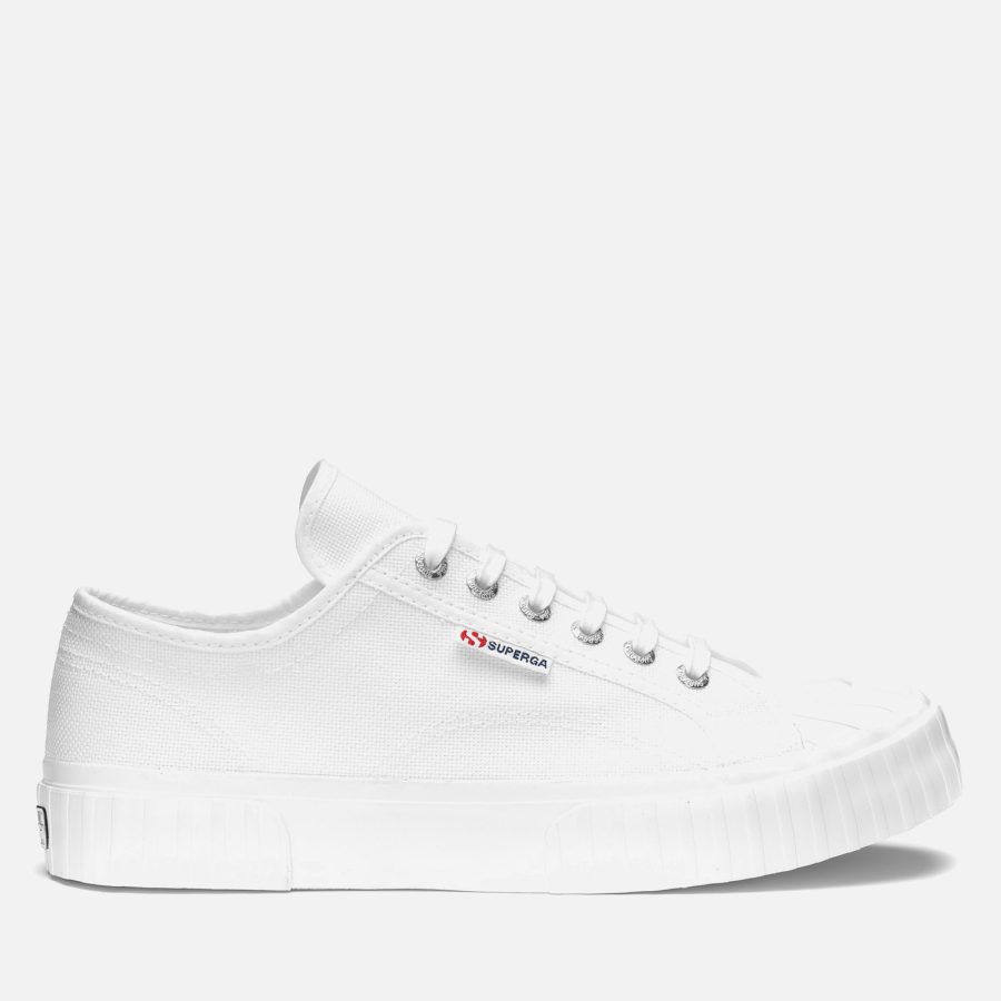 Superga Women's 2630 Stripe Canvas Trainers - UK 3.5