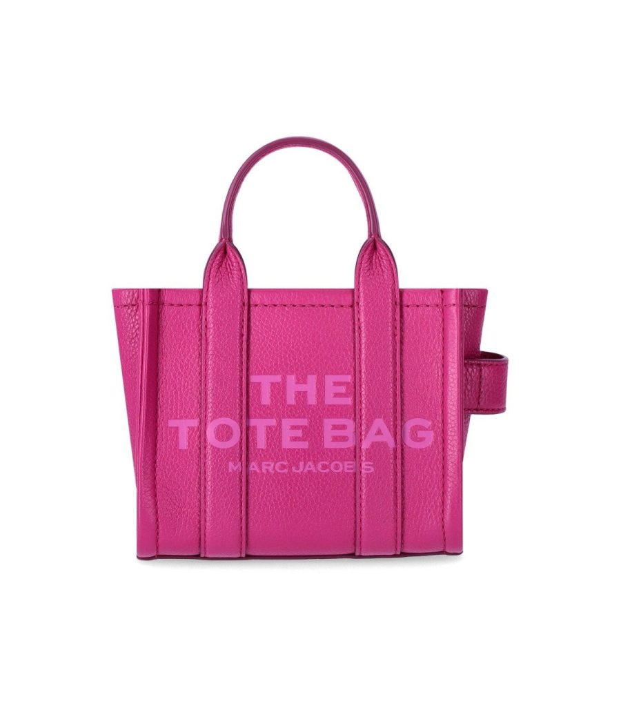 THE LEATHER MINI TOTE LIPSTICK PINK MARC JACOBS BAG