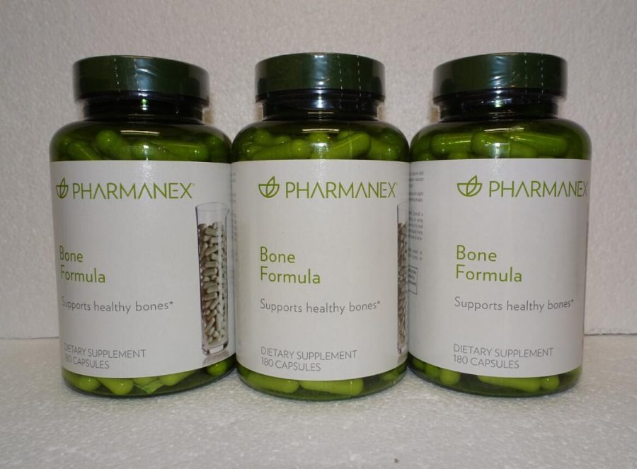 Three pack: Nu Skin Nuskin Pharmanex Bone Formula 180 Capsules Sealed x3
