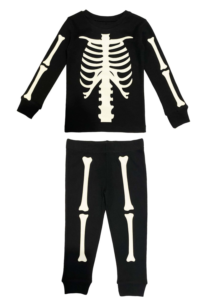 Toddler 2 Piece Skeleton Jogger Sleep Set