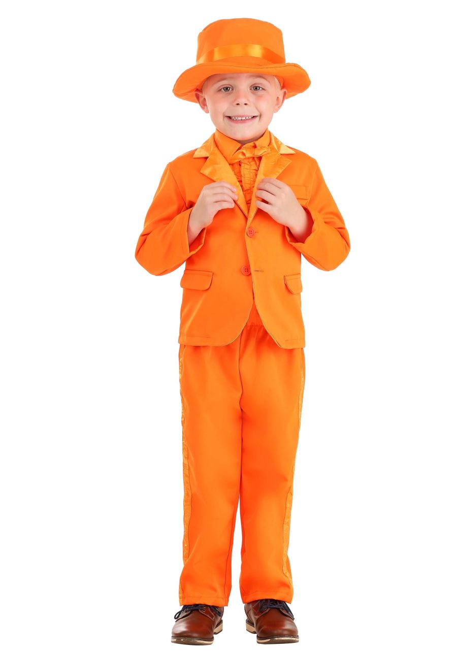 Toddler Orange Tuxedo