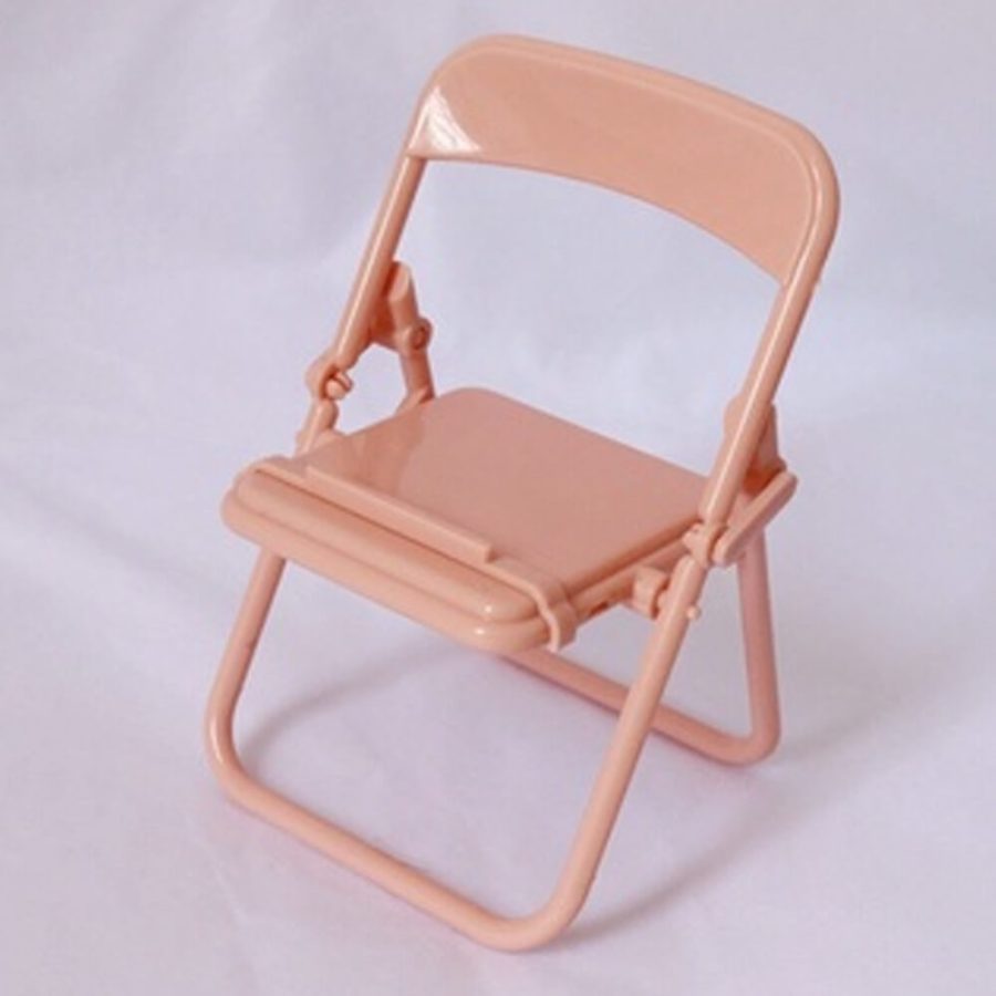 Versatile Mini Folding Chair Phone Stand