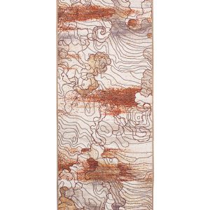 Vienna Abstract Natural Washable Rug