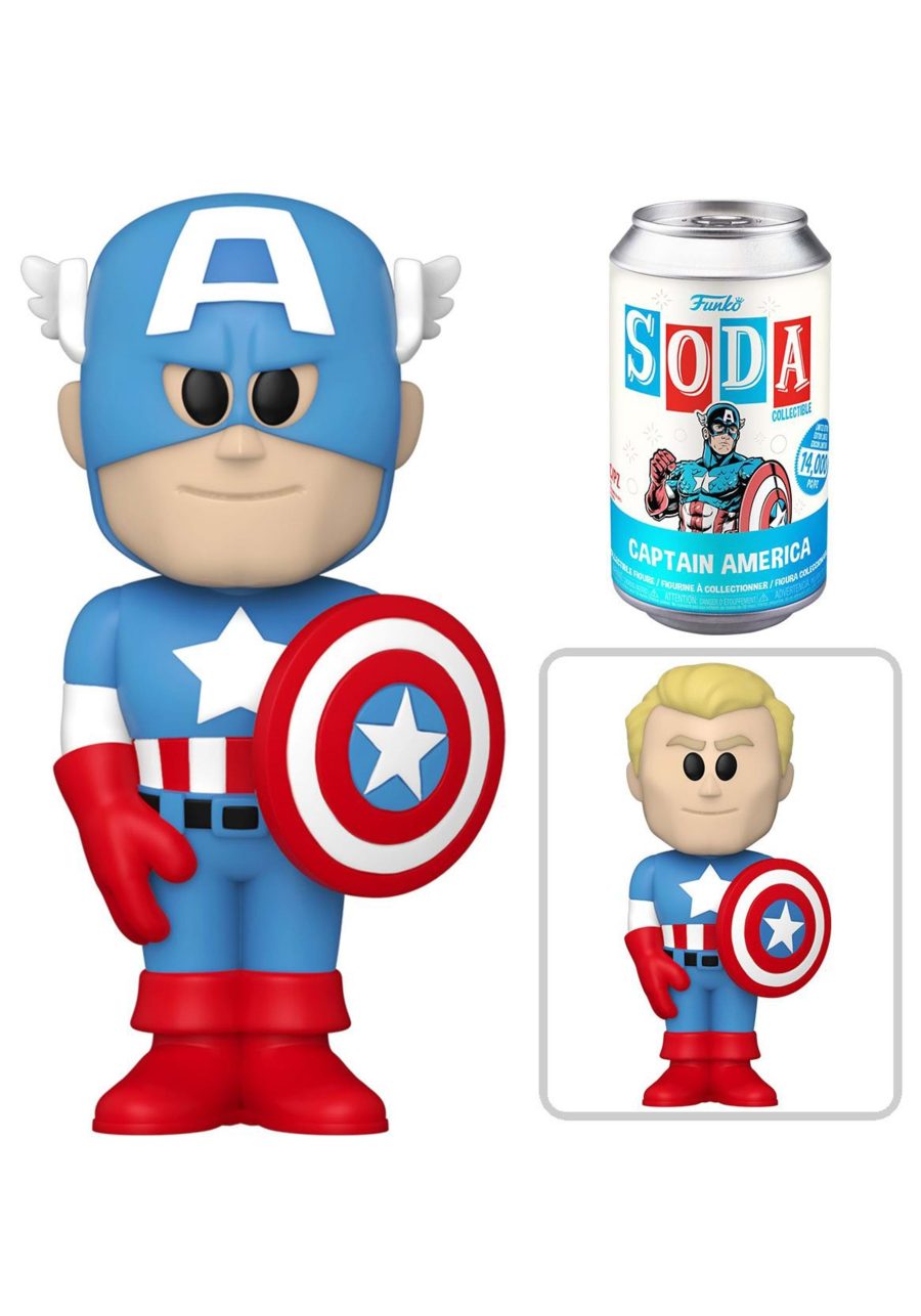Vinyl SODA: Marvel - Captain America