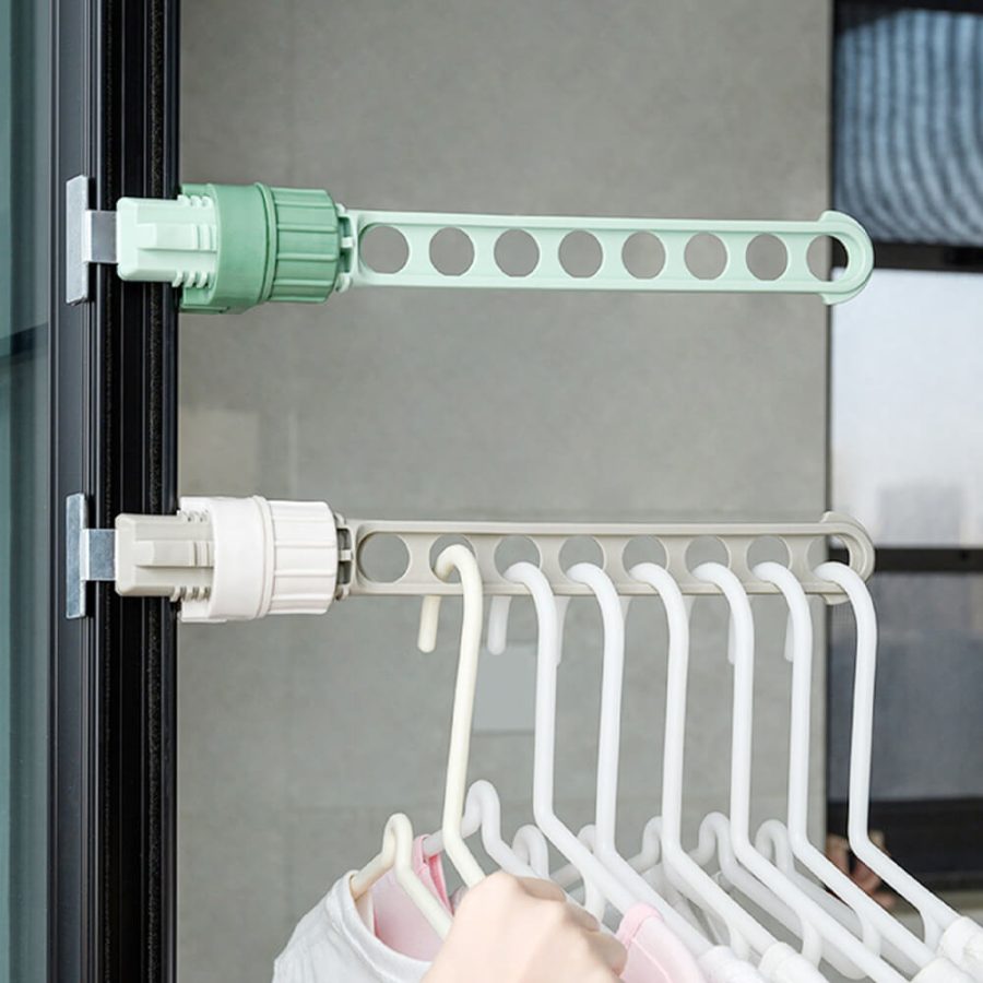 Window Drying Rack For Clothes & Laundry