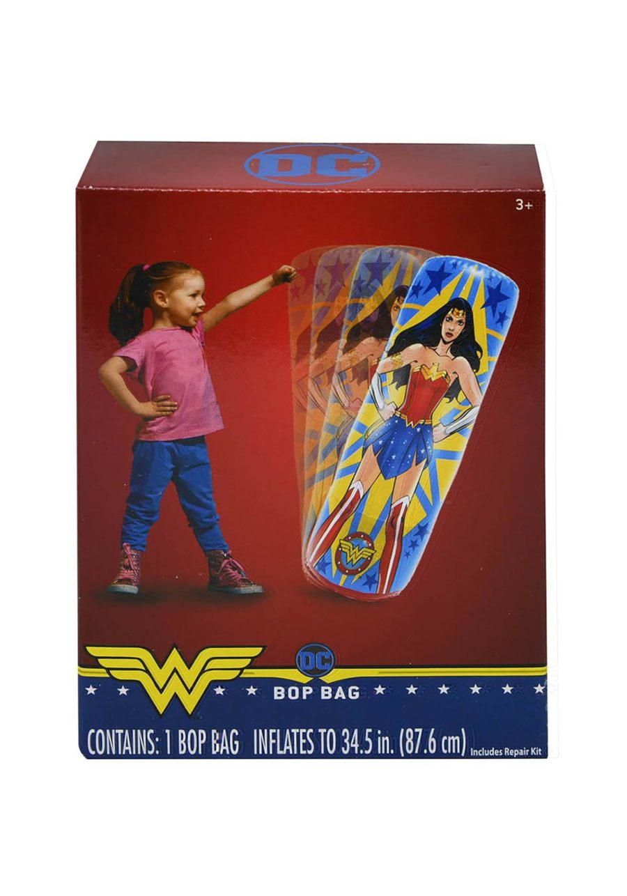 Wonder Woman 35 Inch Bop Bag with Mitts