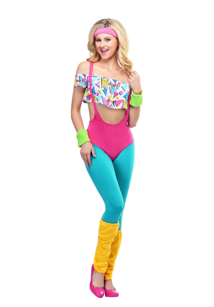 Work It Out 80's Women's Costume