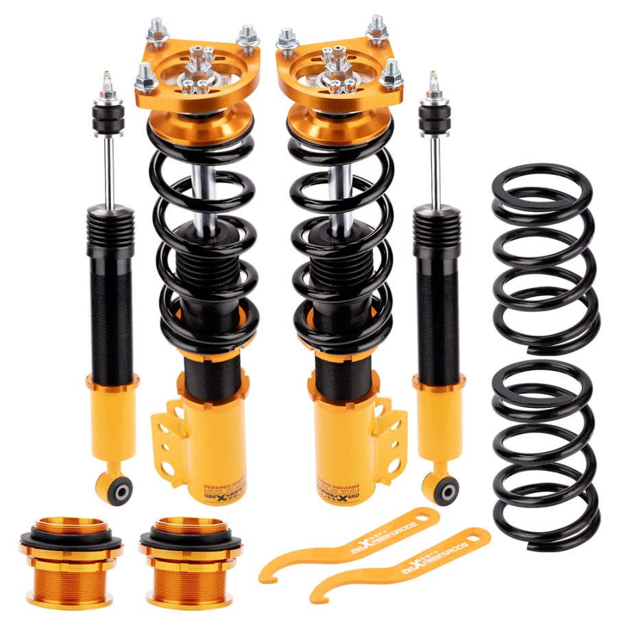 for Ford Mustang 4th 1994-04 Coilovers Suspension Shock Kits compatible 24 Ways Adj. Damper