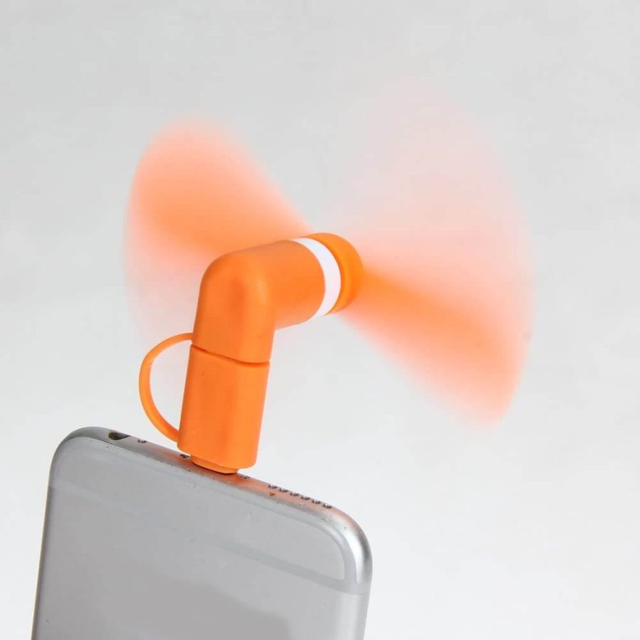 iPhone & Android Cell Phone Fan Attachment