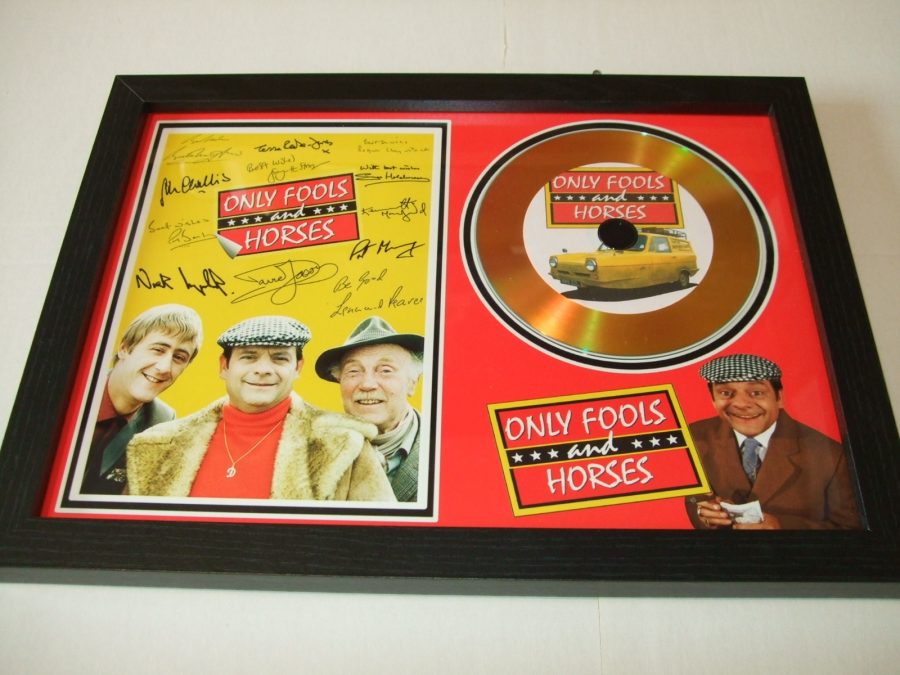 only fools and horses signed disc