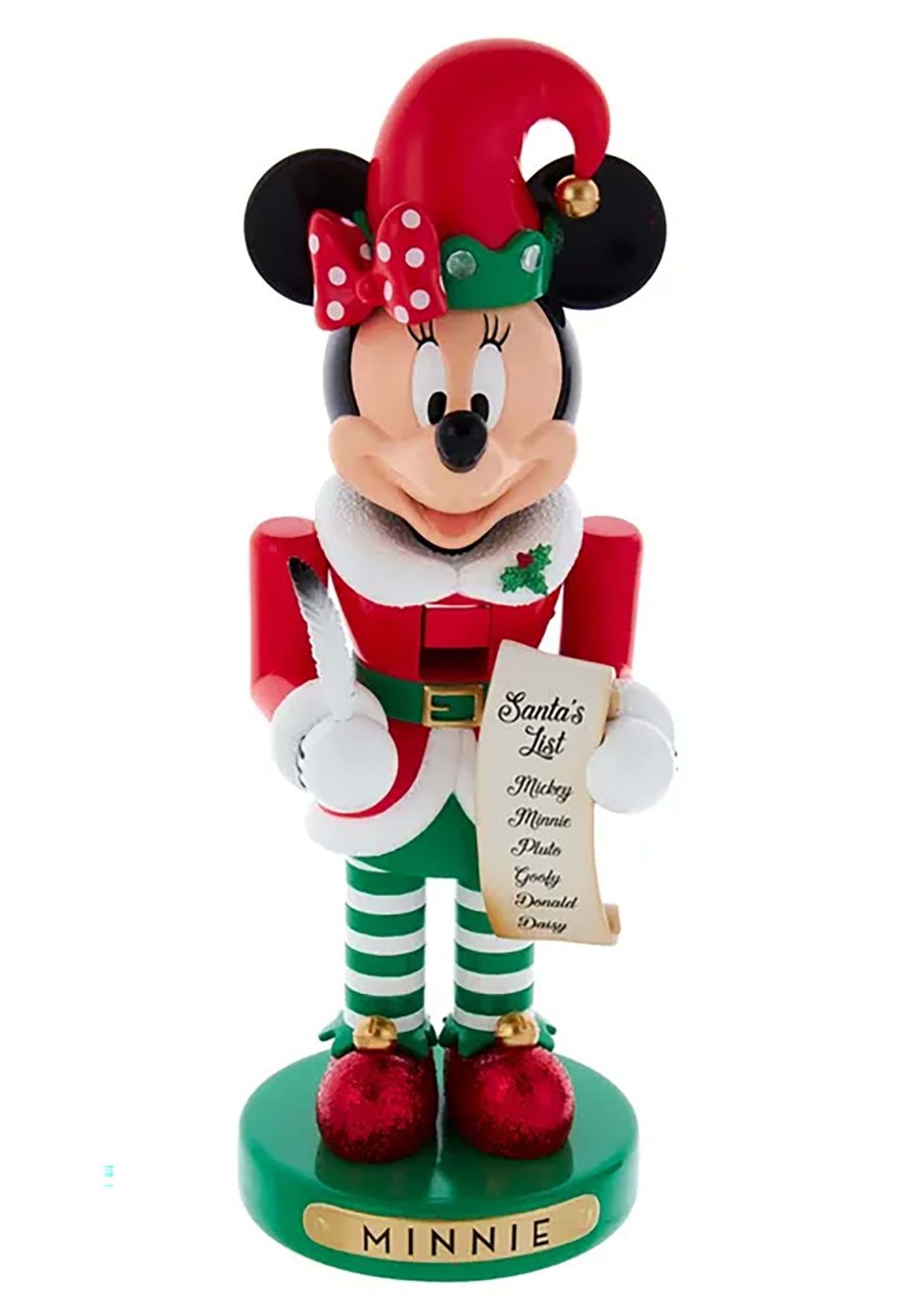 10 Inch Minnie The Elf Nutcracker Prop