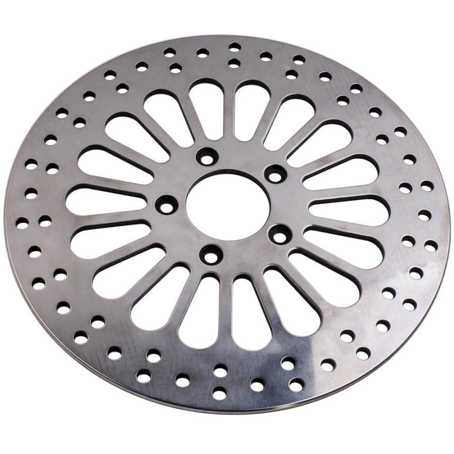 11.8 300 mm Polished Front Brake Rotor Disc Stainless Steel For Touring