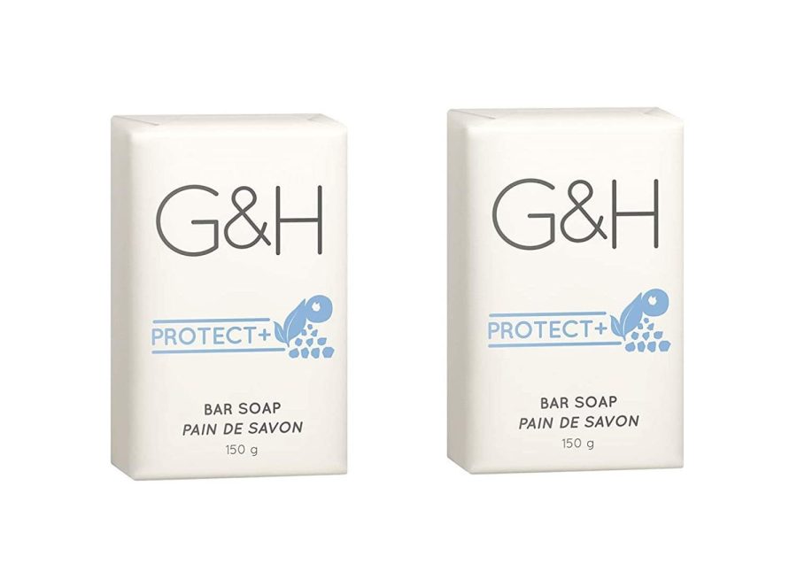 2 Pack Set G&H Protect Bar Soap Sulfate Free 5.29oz Each Clean-Scented