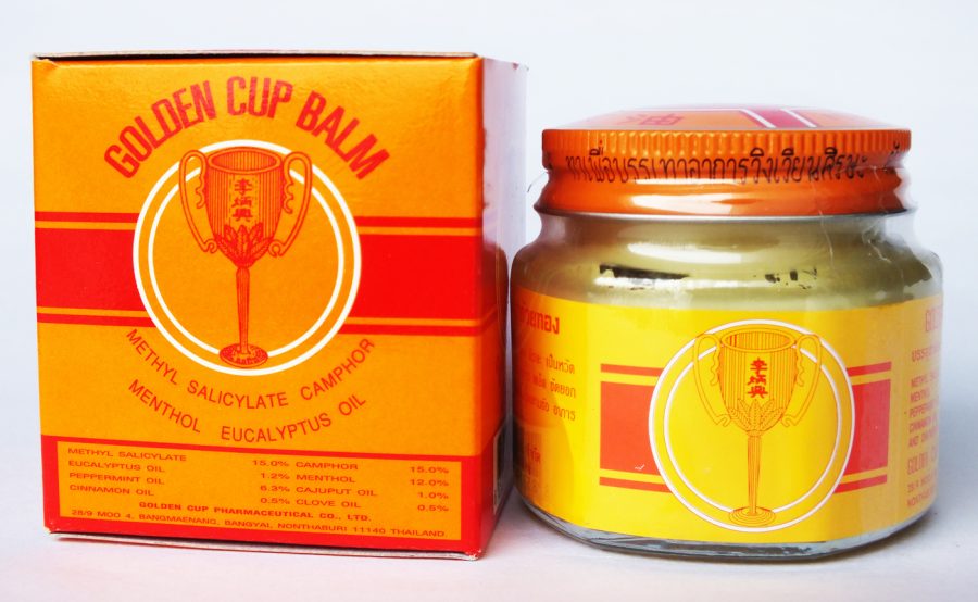 3 pack GOLDEN CUP BALM Ointment Soothing Insect Bite Burn Strain 22g Medium JAR