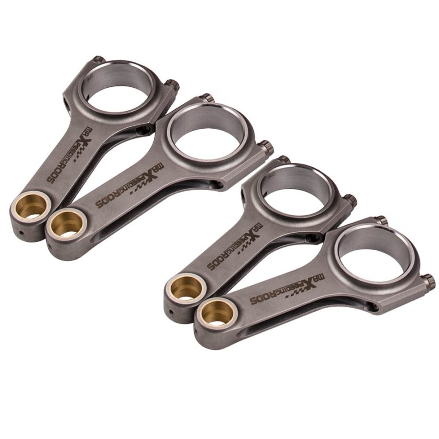 4x Steel H-Beam Connecting Rods+ARP Bolts For AcuraHonda F22C S2000 149.7mm