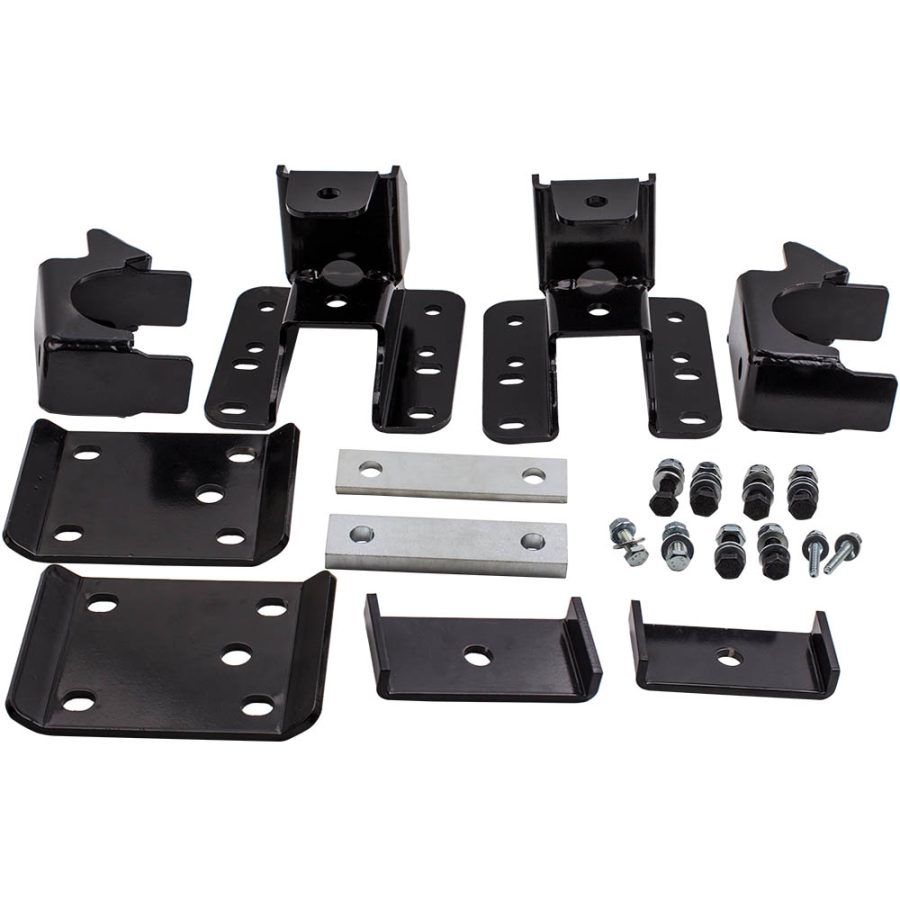 5 inch - 6 inch Kit Flip Rear Axle Lowering compatible for Chevy Silverado 1500 Pickup 07 -18 Drop
