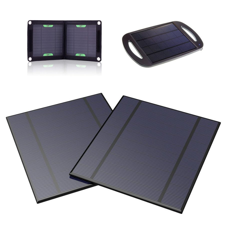 ALLPOWERS 2pcs 2.5W 5V/500mAh Mini DIY Solar Panel Charger Kit