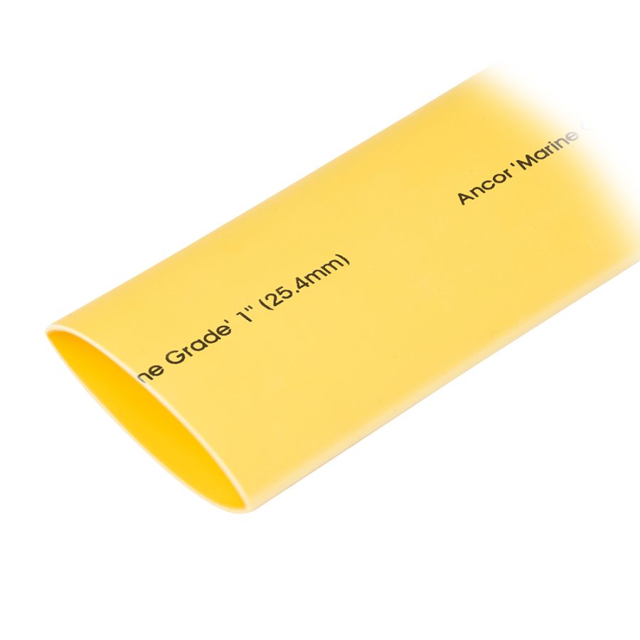 ANCOR 307948 HEAT SHRINK TUBING 1 INCH X 48 INCH - YELLOW - 1 PIECES