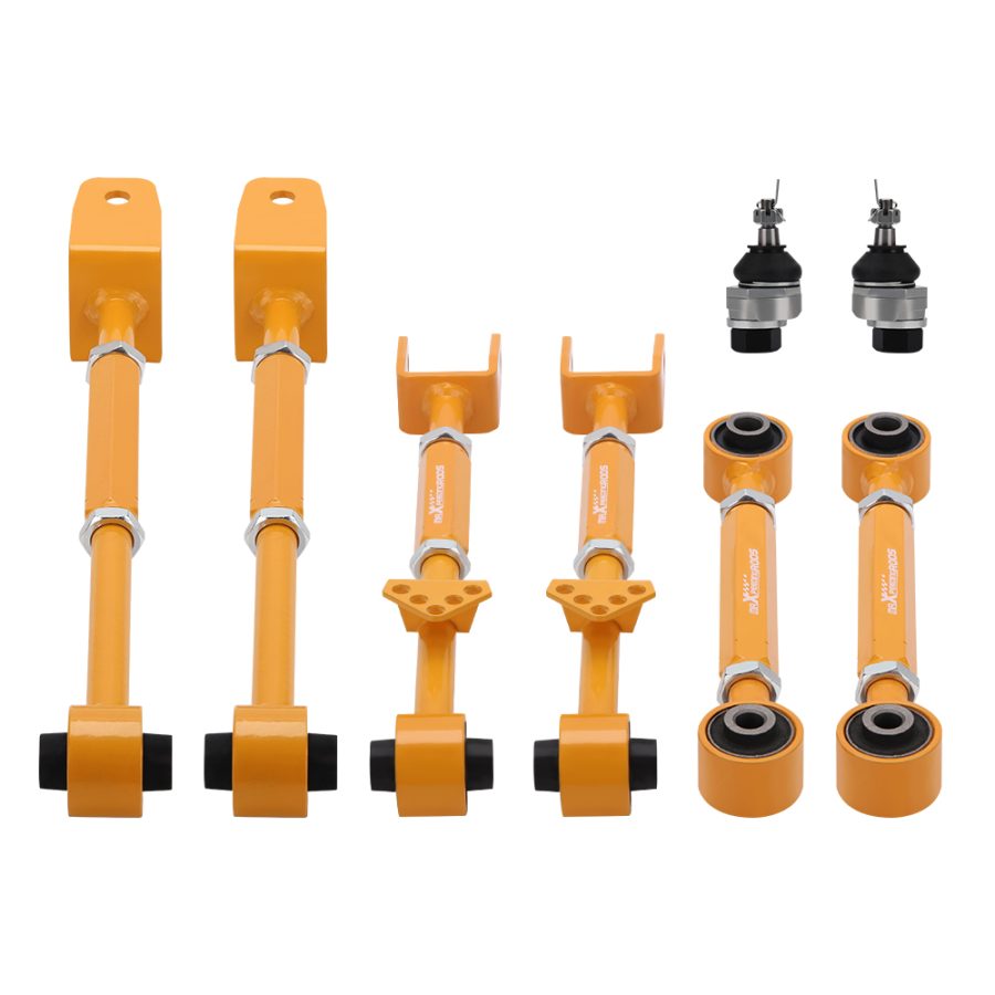 Adjustable Control Camber Arms Toe Kit w/Ball Joints compatible for Acura TSX 2009-2013
