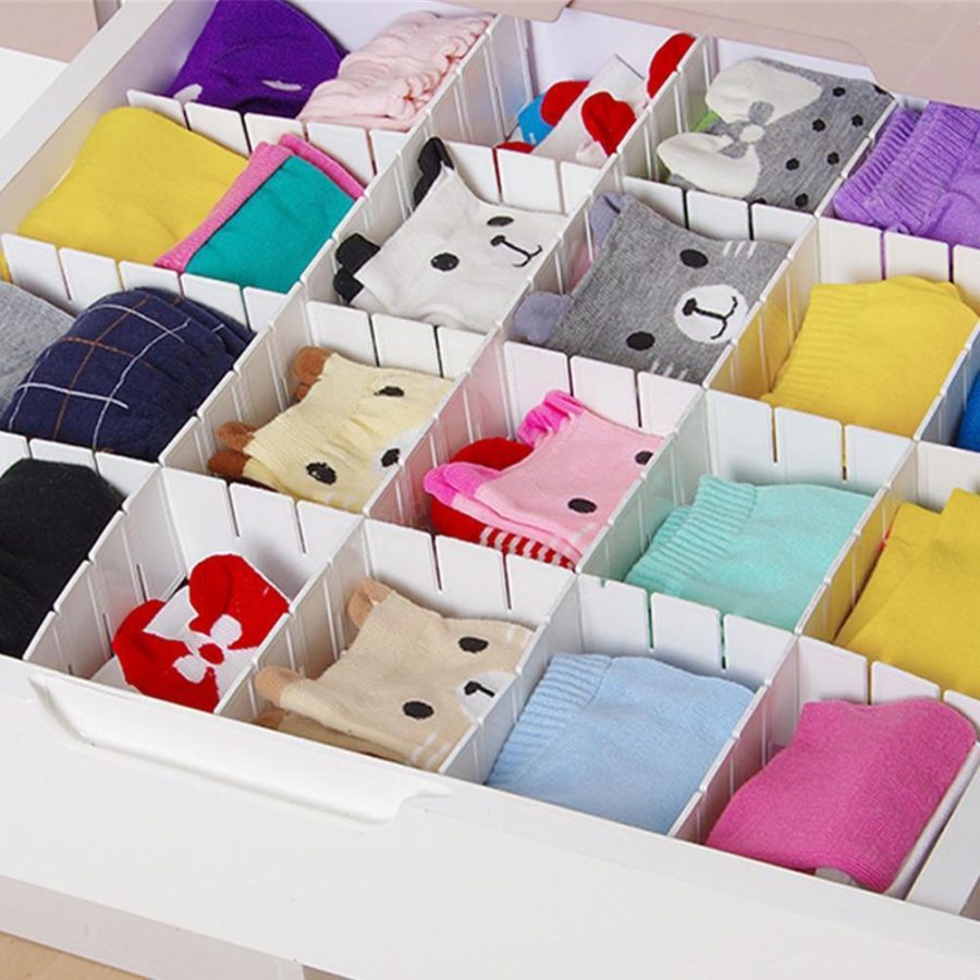 Adjustable Drawer Dividers for Clothes