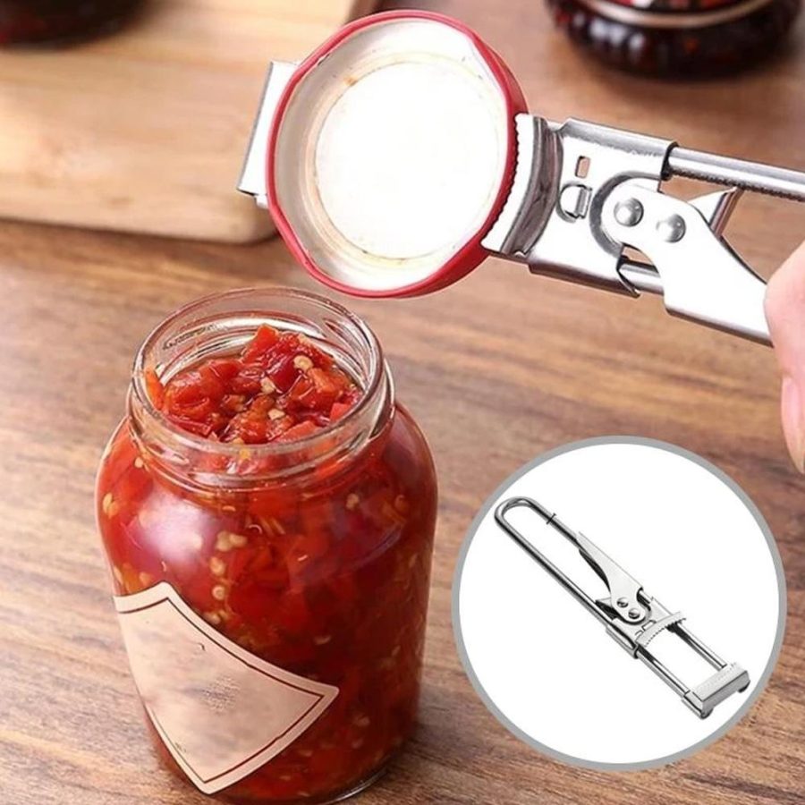 Adjustable Stainless Steel Jar Opener