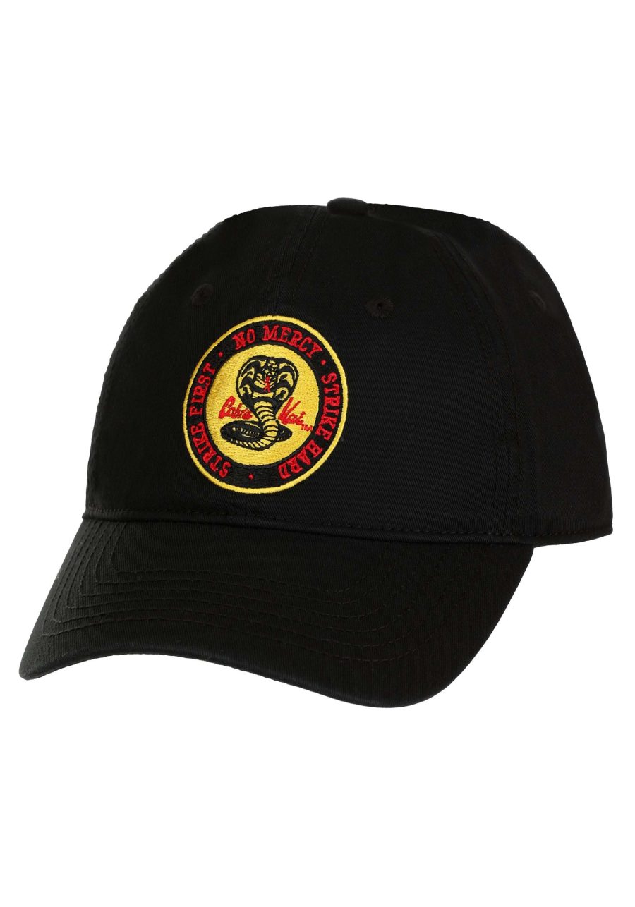 Adult Cobra Kai Black Dad Hat