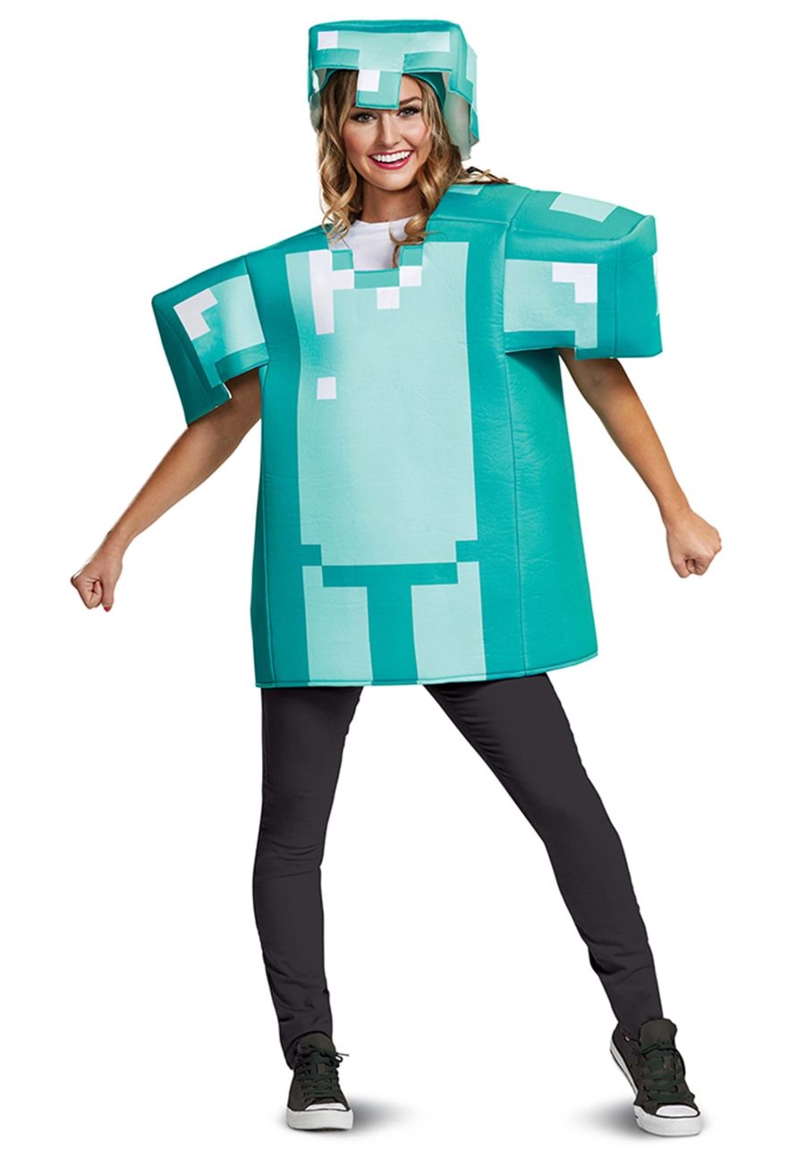 Adult Minecraft Classic Armor Costume