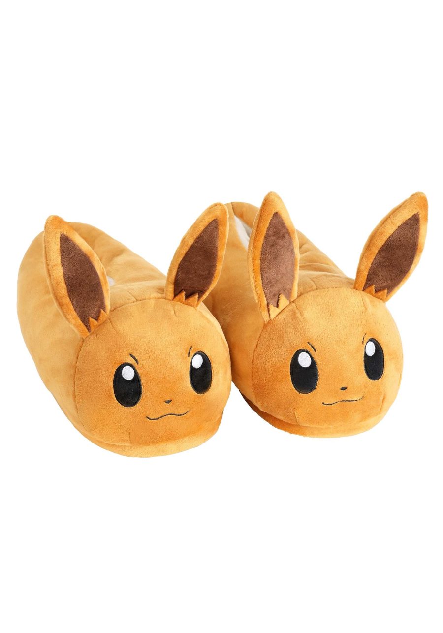 Adult Pokemon Eevee Slippers