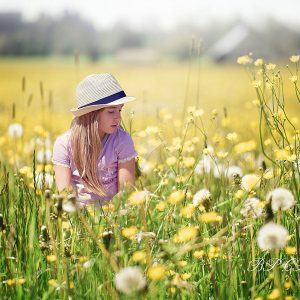 Aperturee Flowers Portrait Spring Photography Backdrop