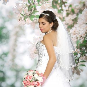 Aperturee Spring Blooming Photography Backdrop For Wedding Portrait