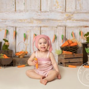 Aperturee Vintage Rustic Easter Spring Backdrop For Photo Sessions