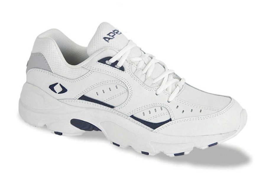 Apex Shoes V854M Walker Athletic Shoe - Men's Comfort Therapeutic Diabetic Shoe - Medium - Extra Wide - Extra Depth for Orthotics