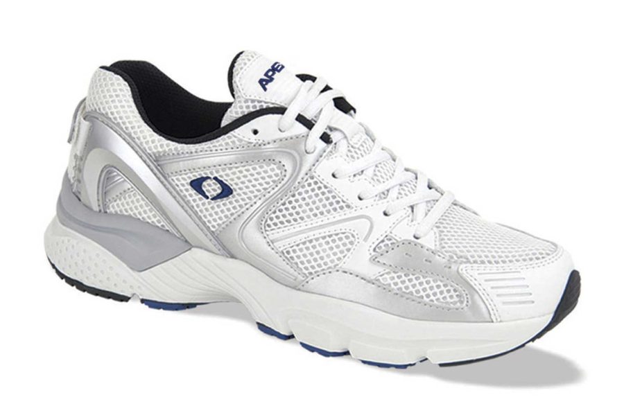 Apex Shoes X522M Runner Athletic Shoe - Men's Comfort Therapeutic Diabetic Shoe - Medium - Extra Wide - Extra Depth for Orthotics