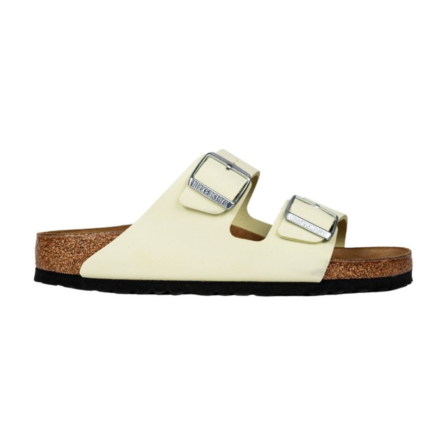 Arizona Faded nubuck sandal in lime