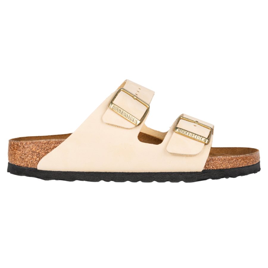 Arizona ecru sandal in nubuck leather