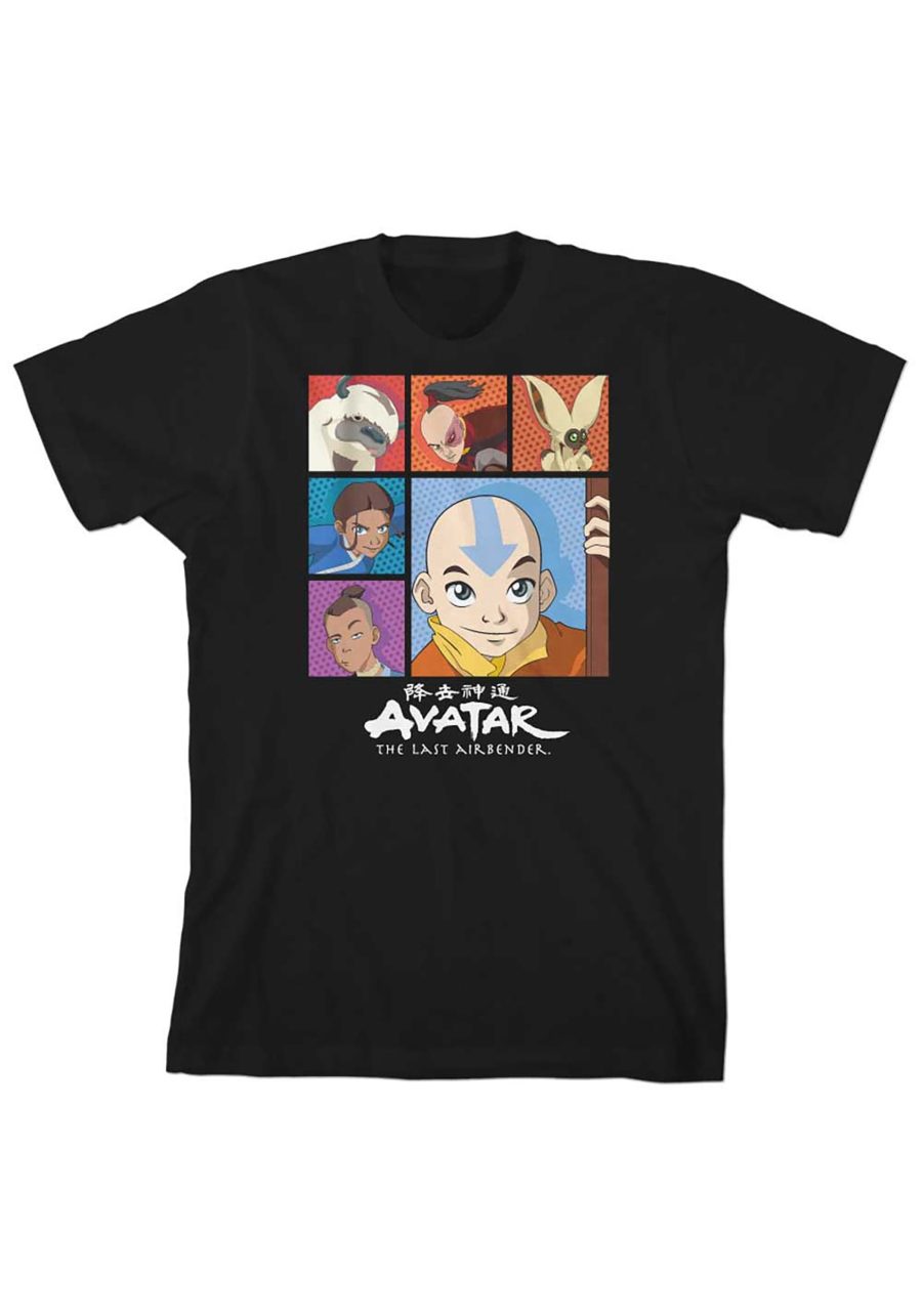 Avatar The Last Airbender Characters Youth Tee