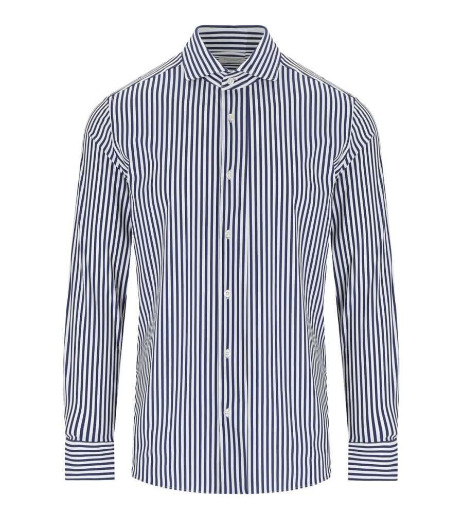 BLUE AND WHITE STRIPED SHIRT ARCHIVIUM