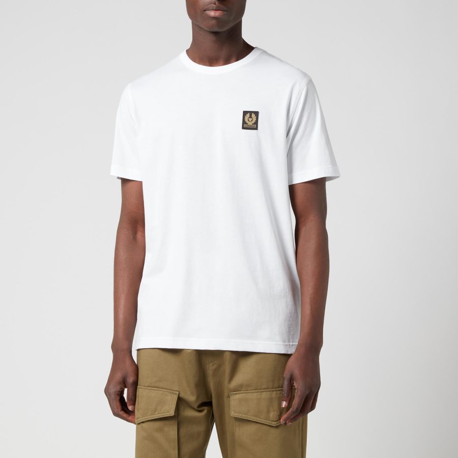 Belstaff Men's Patch T-Shirt - White - S