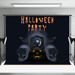 Black Mask Sons Of Anarchy Halloween Party Backdrop - Aperturee