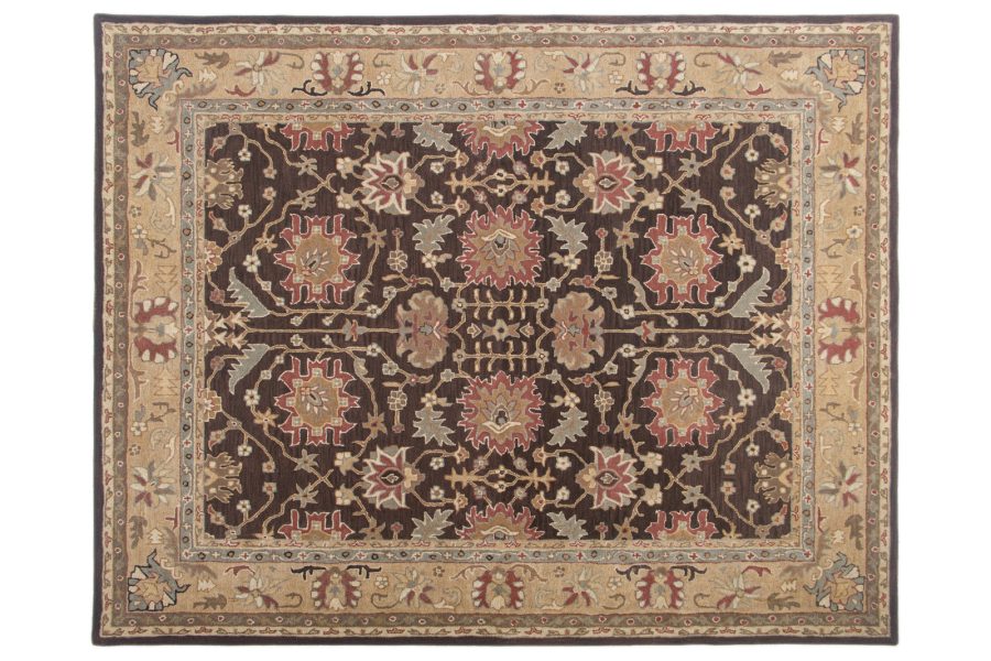 Brandon Traditional Wool Hand Tufted Area Rug Carpet for Home