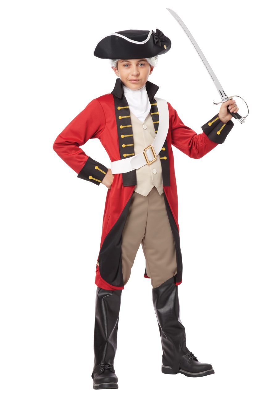 British Redcoat Boy's Costume