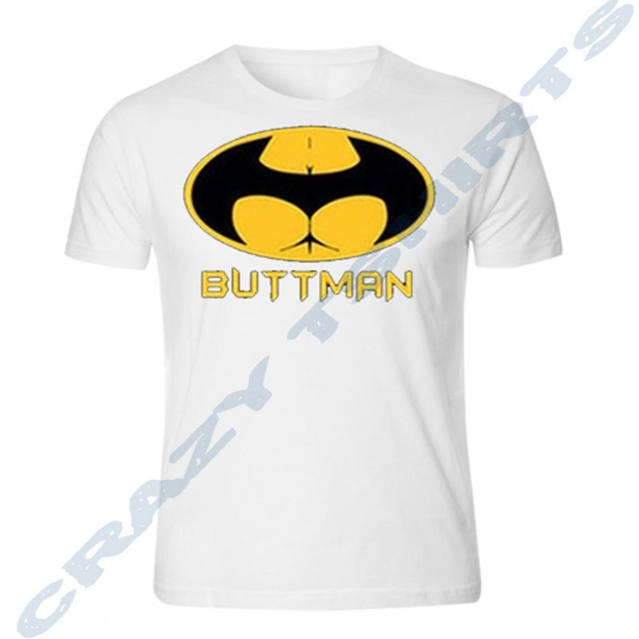 Buttman Mens and Womens Shirt Funny Tee of Sexy Butt in a Bikini