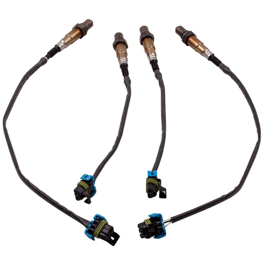 Compatible for Buick Enclave 2009-2011 Upstream Downstream 4 Pcs O2 Oxygen Sensors